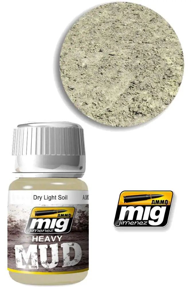 Heavy Mud Texture Dry Light Soil 1700 - Figurine